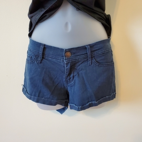 𝅺HOLLISTER denim jean shorts sz. 0 - Picture 4 of 4